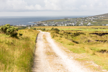 Walkway in the countryside