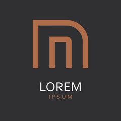 N Letter Logo. Vector Icon
