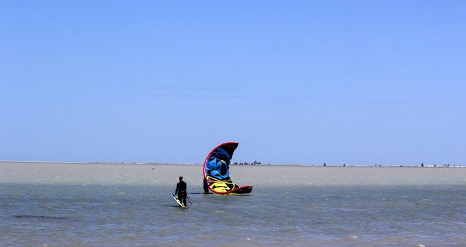 kite surf, Djerba, Tunisia