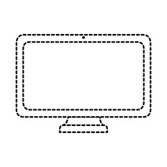 computer display isolated icon