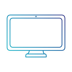 computer display isolated icon
