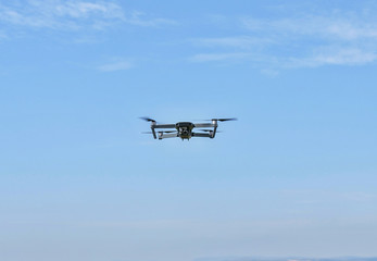 Flying Dron on sky