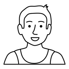 young man avatar character