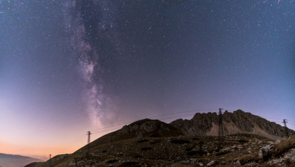 Via lattea Terminillo