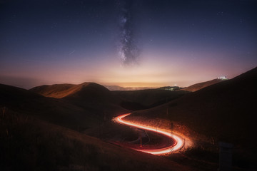 Via lattea Terminillo