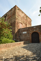 Fototapeta na wymiar Burg in Santarcangelo di Romagna 
