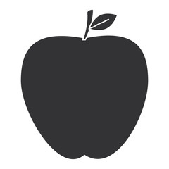 apple fresh fruit icon