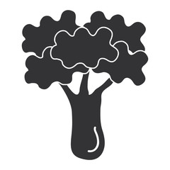 broccoli fresh vegetable icon