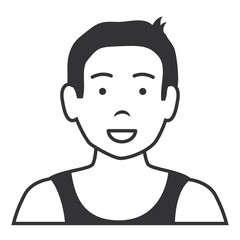 young man avatar character