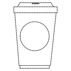plastic cup with straw