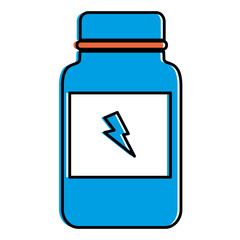 bottle of energy protein