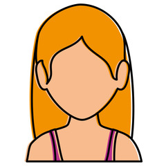 Obraz premium beautiful woman avatar character