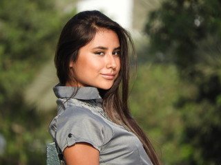 Fototapeta premium Girl Teenager Outdoors