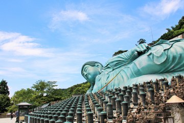 南蔵院の涅槃像（篠栗町）、