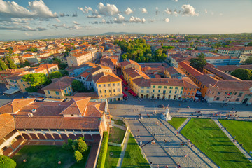 dizzy view of Pisa