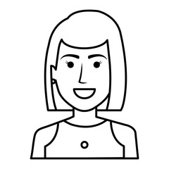 beautiful woman avatar character