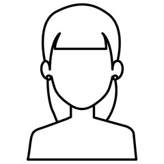 beautiful woman shirtless avatar character