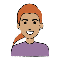 beautiful woman avatar character