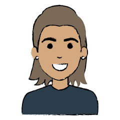 beautiful woman avatar character