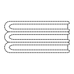 Fototapeta premium pile of folded clothes