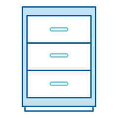 laundry drawer isolated icon