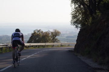 Obraz premium Mountain Road Bike