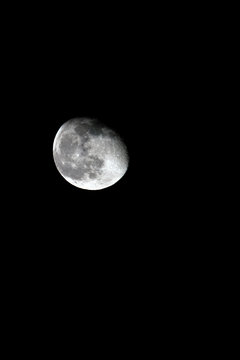 Moon rising