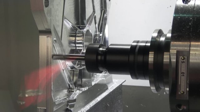 CNC metal processing industrial machine