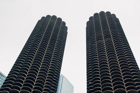 Marina towers in Chicago