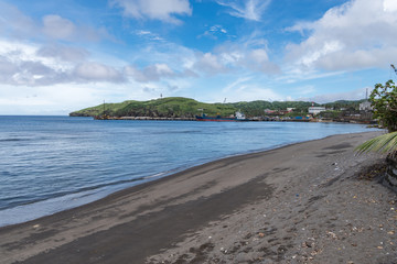 Basco port and beach in Batanes
