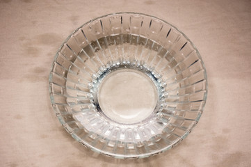 plain of water on white