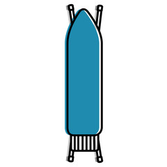ironing board isolated icon