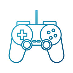 Console gamepad console icon vector illustration graphic design