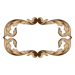 Classical baroque vector 
