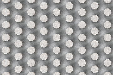 Plain concrete surface with cylinders