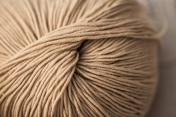 Ball of yarn from top