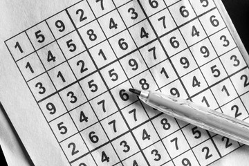 Crossword their numbers and handle