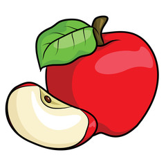 Apple Cartoon
Illustration of cute cartoon apple.