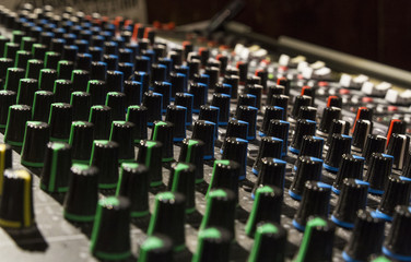 Obraz premium cursor of mixer