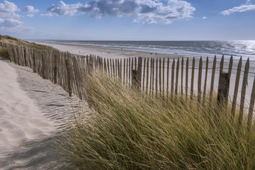 Les dunes du Marquenterre &agrave; Fort-Mahon.

