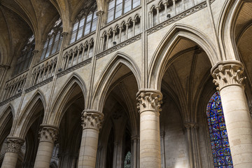 Fototapeta premium La cathédrale Notre-Dame de l'Assomption de Rouen (Rouen, Seine-Maritime , Normandie)