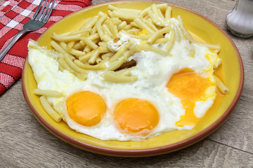 oeufs au plat