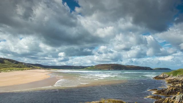 coast of betty hill in scottish highlands