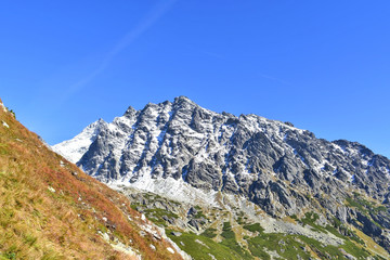 Fototapeta premium Beautiful scenery of Tatra mountains. Slovakia