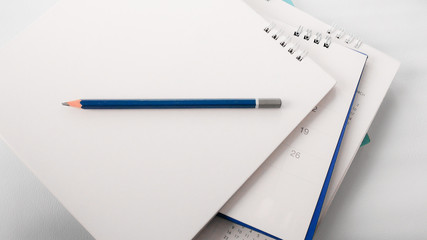 Blurred calendar  page