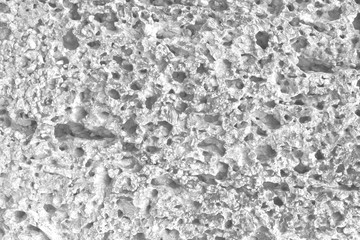 Abstract background of laterite stone wall. Texture surface of laterite stone wall.