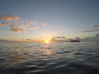 Sunset in Mauritius 