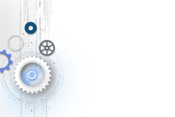 Obraz premium high technology concept