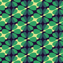 Seamless mosaic pattern. Geometric background. Vector Illustration.