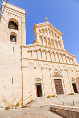 Fototapeta na wymiar Cagliari, Sardinia, Italy. Cathedral, XIII century